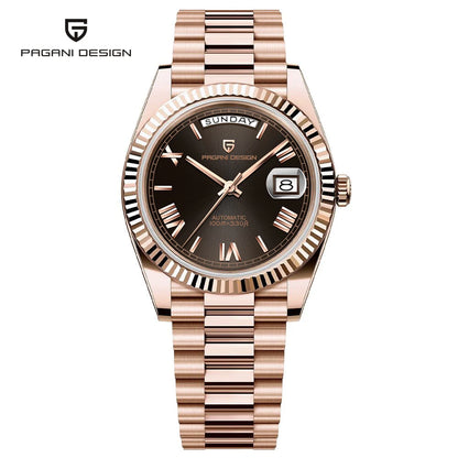 2026 New PAGANI DESIGN DD36 Mens Mechanical Watches Gold Luxury Automatic Watch For Men AR Sapphire Mirror Waterproof