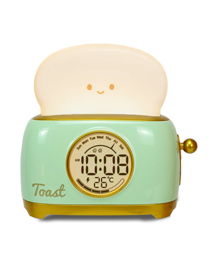 Kid Alarm Clock LED Night Light Digital Clock Children's Sleep Trainier For Home Bedroom