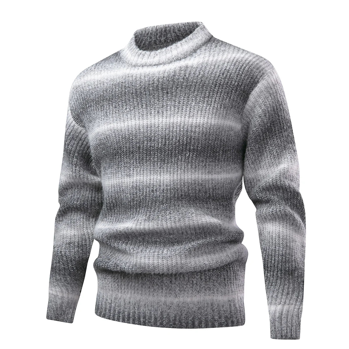 Men's New Thick Warm Pullover Knit Sweater,