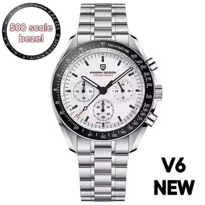 2026 New PAGANI DESIGN Moon V6 Men's Watches Luxury Quartz Watch For Man