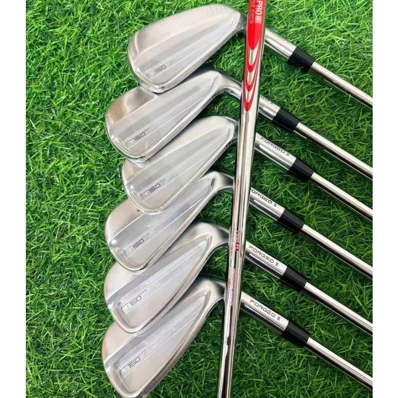 Wrought Soft Iron Golf Club Set, Compact Inserts CNC Milling Face, Precision Control, Right Hand Men's Golf Clubs