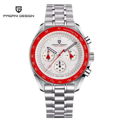 2026 New PAGANI DESIGN Moon Men's Watches Gold Luxury Quartz Watch For Men Speed Sports Chronograph Waterproof
