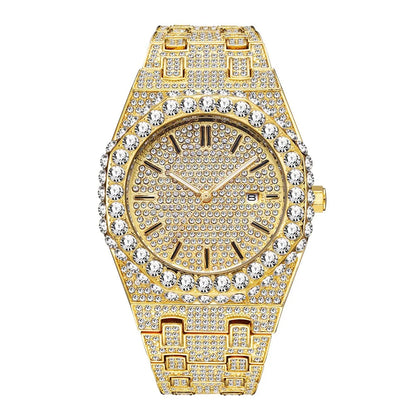 Missfox Men's Quartz Watch Luxury Fashion Hip Hop Cool Wristwatch For Male Waterproof Calendar Luminous Men Watches New Gift