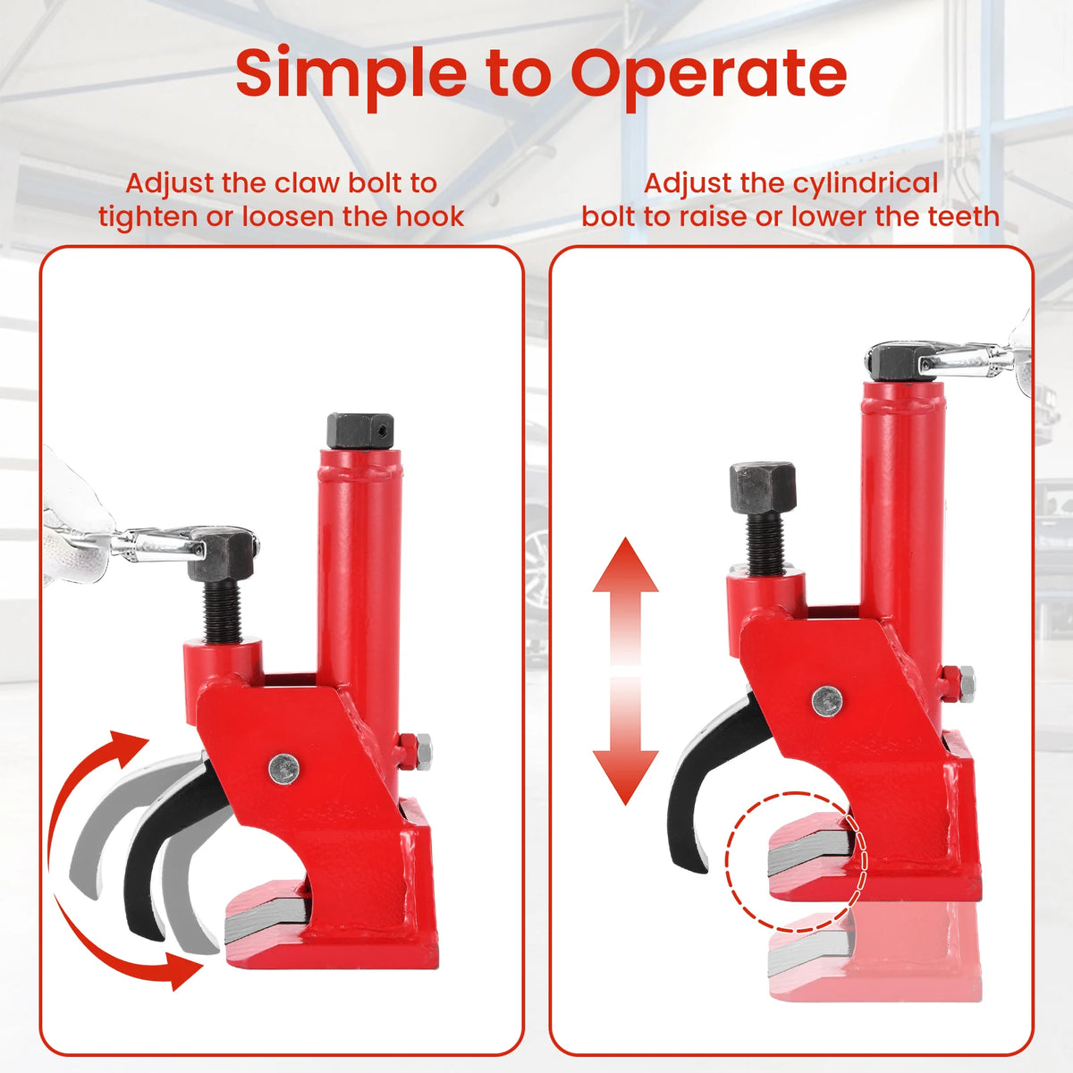 Tire Bead Breaker Tool - Portable Manual Tire Changer | Repair Tool, Heavy-Duty Removal for Trucks, ATVs, UTVs, Cars, Buses for 38 and 42 Inches Tires