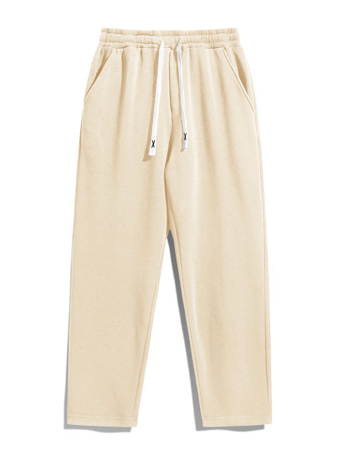 5-Piece Set Paired with Men's Casual Sports Pants, Windproof, Comfortable, Breathable Drawstring waist