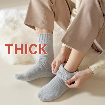 3pairs Merino Rabbit Socks Against Cold Snow Winter Warm Male Sox