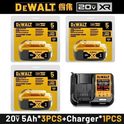100% Original DeWalt Batteries 20V 6000mAh Li Ion Battery