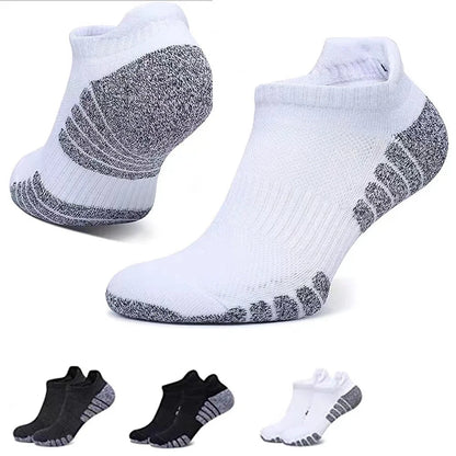 3 Pairs Professional Running Sports Fitness Ankle Socks