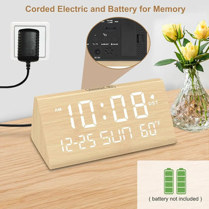 DreamSky Digital Alarm Clock for Bedroom