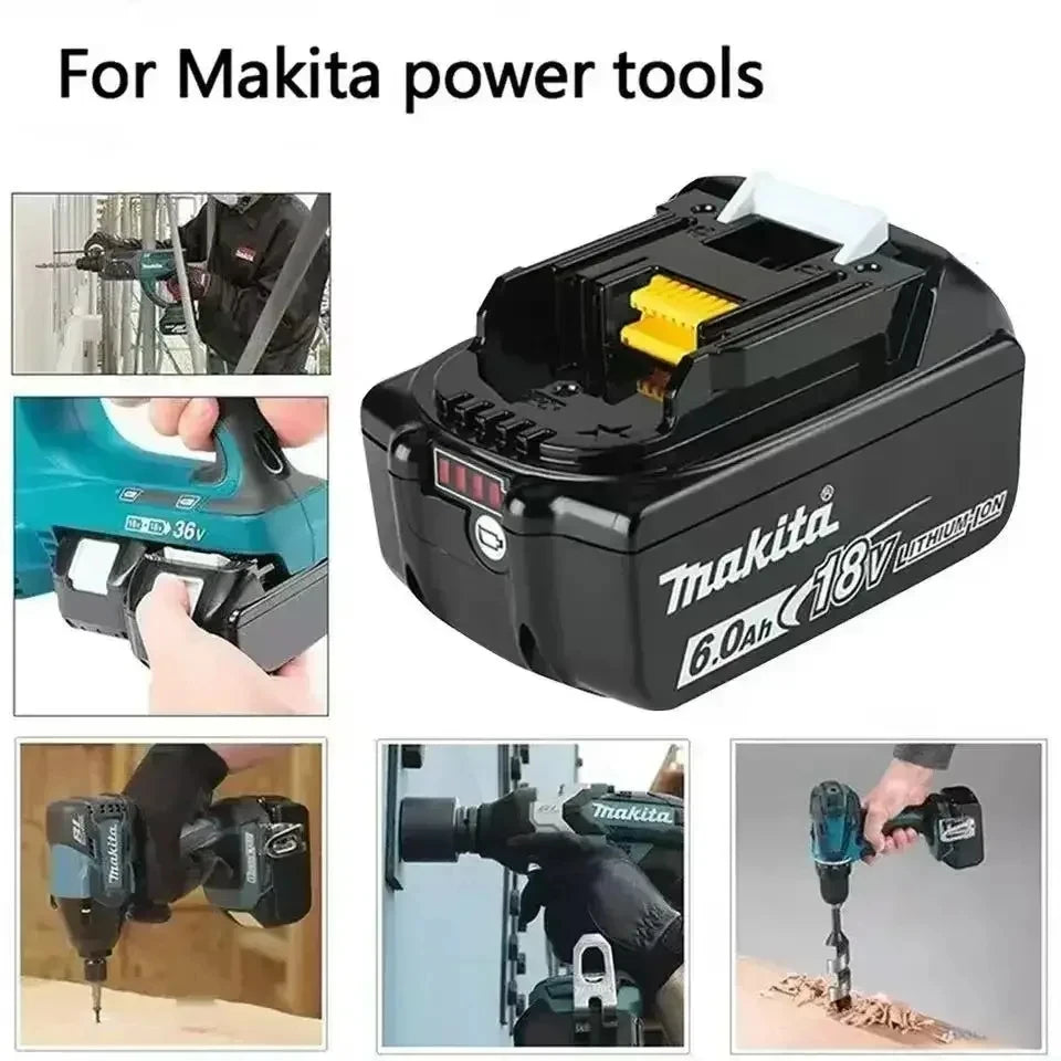 Genuine 6AH makita BL1860 6ah Battery Power Tools
