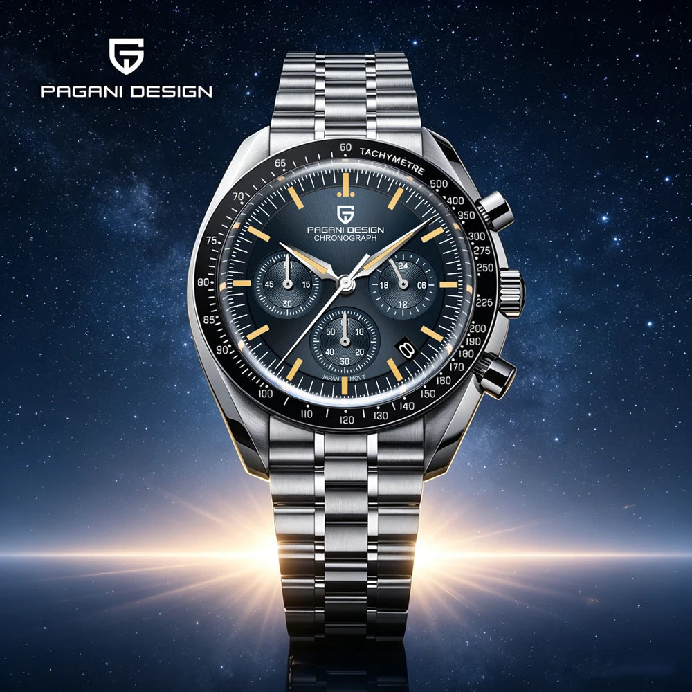2026 New PAGANI DESIGN Moon V6 Men's Watches Luxury Quartz Watch For Man