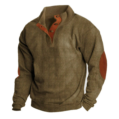 Mens Casual Sweater Plus Size