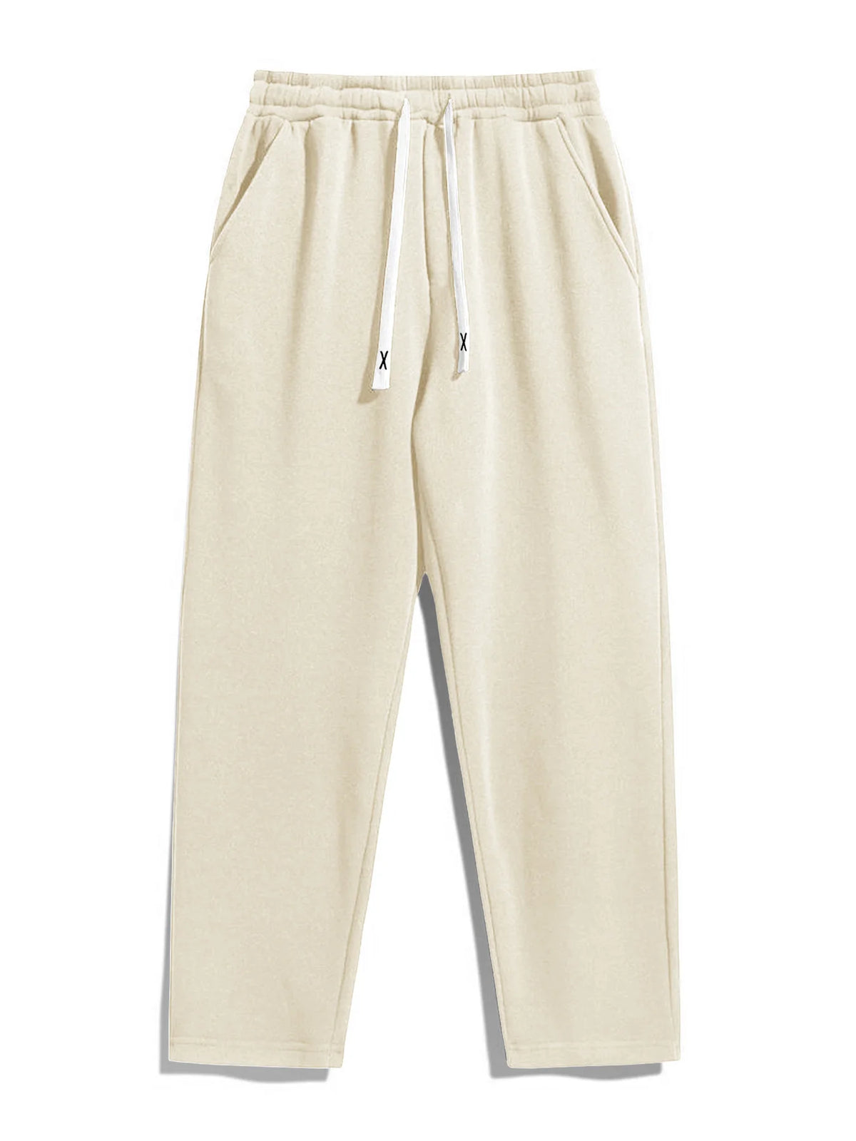 5-Piece Set Paired with Men's Casual Sports Pants, Windproof, Comfortable, Breathable Drawstring waist