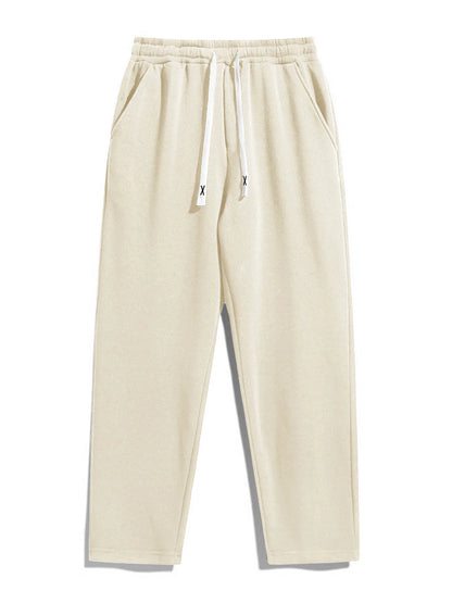 5-Piece Set Paired with Men's Casual Sports Pants, Windproof, Comfortable, Breathable Drawstring waist