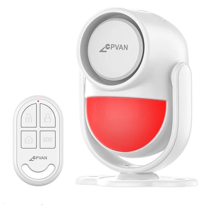 CPVAN Wireless 433Mhz Infrared detector Motion Sensor Alarm with Remote Control Home Security burglar Motion Detector 125dB
