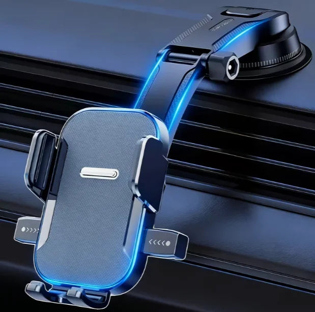 [Powerful Suction Cup] Dashboard Car Phone Mount, Upgraded Hands-free Phone Holder,