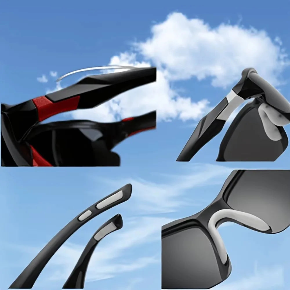 3 Pieces of Unisex Polarized Glasses, Suitable for Outdoor Leisure Sports