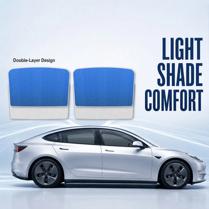 Roof Sunshade for Tesla Model 3/Y 2017-2025 – Panoramic Glass Roof Sun Protection Cover, Interior Sunshade with Storage Bag