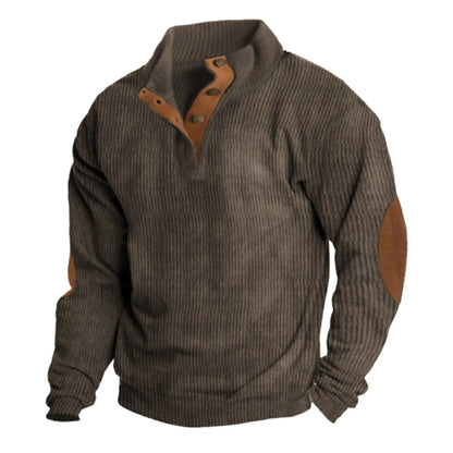 Mens Casual Sweater Plus Size