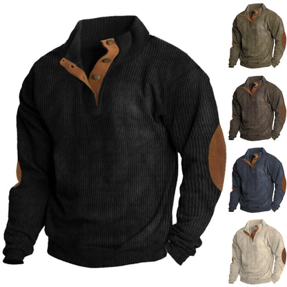Mens Casual Sweater Plus Size