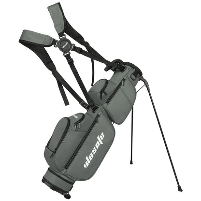 3-Way Dividers, Fits 5-9 Clubs - Small Sunday Lightweight Golf Stand Bag - for Men & Women,