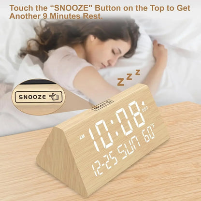 DreamSky Digital Alarm Clock for Bedroom