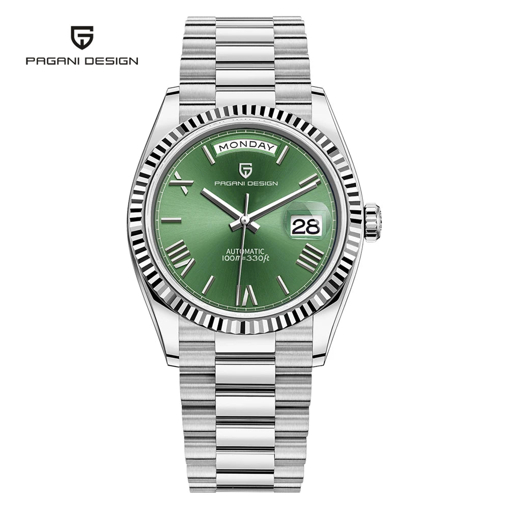 2026 New PAGANI DESIGN DD36 Mens Mechanical Watches Gold Luxury Automatic Watch For Men AR Sapphire Mirror Waterproof