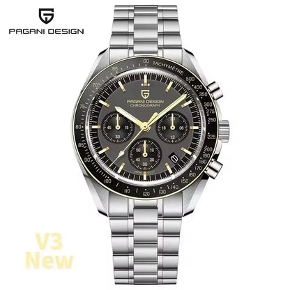 2026 New PAGANI DESIGN Moon V6 Men's Watches Luxury Quartz Watch For Man