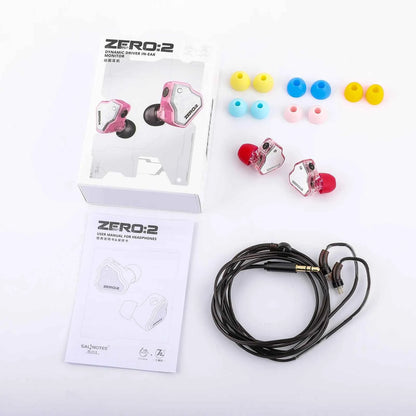 7Hz x Crinacle Zero:2 IEM Updated 10mm Dynamic Driver IEM Wired Earbuds Earphones Gaming Earbuds with OFC Cable