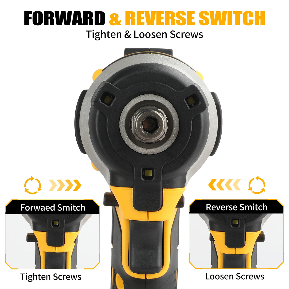DeWalt DCF850 20V Brushless Impact Driver, 1/4" Hex