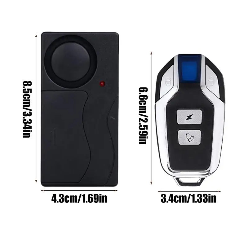 Car Alarm 110dB Vibration Sensor Car Security Alarm Waterproof Trailer Air Horn Antitheft Products